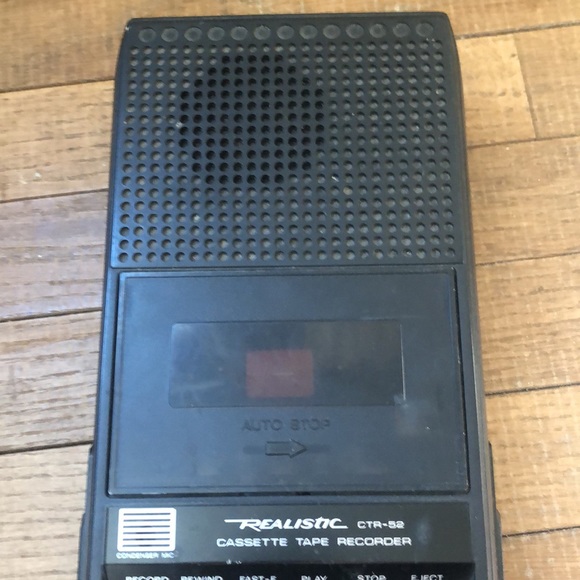 Vintage Realistic Cassette Tape Recorder CTR-52 Model 14-804 - Picture 9 of 16
